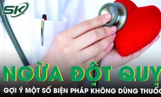 Một số biện pháp không dùng thuốc giúp phòng ngừa đột quỵ