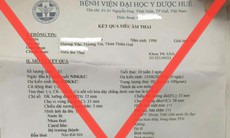 Cảnh báo mạo danh Bệnh viện Trường Đại học Y Dược Huế trả kết quả siêu âm