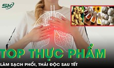 Top 8 thực phẩm giúp làm sạch phổi, thải độc sau kỳ nghỉ Tết
