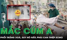 Mắc cúm A suốt 3 tuần, người đàn ông nguy kịch, phổi trắng xóa, phải can thiệp ECMO khẩn cấp
