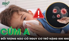 Những đối tượng nào có nguy cơ trở nặng khi nhiễm cúm A? 