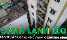 Cảnh lạnh lẽo bao trùm căn chung cư mini ở Khương Đình - nơi từng là tổ ấm của 56 nạn nhân