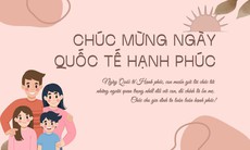 Lời chúc ngày Quốc tế Hạnh phúc 20/3 tặng vợ chồng và người thân