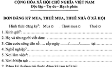 Giấy tờ cần chuẩn bị để mua nhà ở xã hội