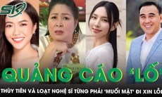 Hoa hậu Thùy Tiên và loạt nghệ sĩ từng phải ‘muối mặt’ đi xin lỗi vì quảng cáo sai sự thật