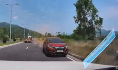 Phạt nữ tài xế lái ô tô ngược chiều trên đèo Cù Hin
