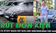 Ca sĩ Duy Mạnh rút đơn kiện Mercedes-Benz Việt Nam vụ cháy xe S450, ra mắt ca khúc ‘Bố chuột’ khịa hãng xe