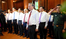 Tổng Bí thư Tô Lâm dâng hương tưởng niệm Chủ tịch Hồ Chí Minh tại Khu di tích Kim Liên