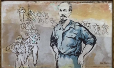 "Bác vẫn cùng chúng cháu hành quân"