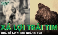 Không nhận cúng dường của người chiêm bái Xá lợi Trái tim Bồ tát Thích Quảng Đức
