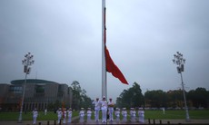 Trang nghiêm Lễ thượng cờ rủ Quốc tang nguyên Chủ tịch nước Trần Đức Lương