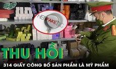 Sở Y tế tỉnh An Giang thu hồi 314 giấy công bố sản phẩm là mỹ phẩm 