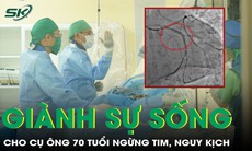 Xuyên đêm giành sự sống cho cụ ông 70 tuổi ngừng tim, tiên lượng nguy kịch