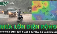 Gió Đông Bắc sắp về gây mưa, cả nước bước vào đợt mưa diện rộng, cảnh báo ngập úng và sạt lở