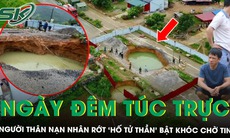 Người thân nạn nhân rơi xuống ‘hố tử thần’ ngày đêm túc trực hiện trường, khắc khoải chờ tin