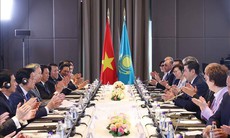 Tổng Bí thư Tô Lâm hội kiến Chủ tịch Hạ viện Kazakhstan, kiêm Chủ tịch Đảng Amanat