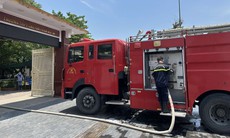Cháy phòng thí nghiệm trường chuyên nổi tiếng nhất Nghệ An, học sinh phải sơ tán