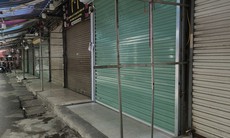 "Chợ sinh viên" nhà Xanh vắng lặng