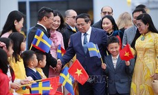 Thủ tướng Phạm Minh Chính tới Stockholm, bắt đầu thăm chính thức Thụy Điển
