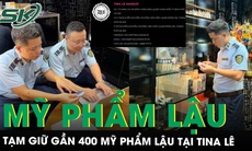 Tạm giữ gần 400 sản phẩm mỹ phẩm lậu tại Công ty TINA Lê Make Up trên phố Hàng Cá