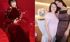 Mẹ ruột Á hậu Thụy Vân: Công tác trong ngành y, tuổi hưu được con gái hết lòng báo hiếu