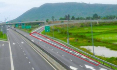 Sửa vạch chuyển làn 'đánh đố' tài xế trên cao tốc Vĩnh Hảo - Phan Thiết