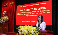 Bộ trưởng Đào Hồng Lan: Quyết liệt phân cấp, phân quyền và cắt giảm thủ tục hành chính về y tế