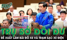 Đại biểu Nguyễn Văn Cảnh đề xuất sử dụng trụ sở dôi dư làm bãi đỗ xe và trạm sạc xe điện