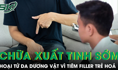 Nam bệnh nhân đau đớn vì hoại tử da dương vật sau tiêm filler chữa xuất tinh sớm