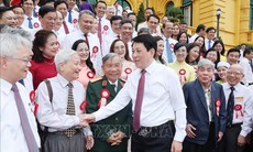 Chủ tịch nước Lương Cường gặp mặt các nhà báo tiêu biểu toàn quốc