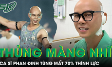 Phan Đinh Tùng bị thủng màng nhĩ vì đi bơi, mất 70% thính lực, phải tập hát lại bằng một tai 