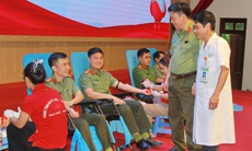 Công an Nghệ An hiến hơn 400 đơn vị máu cứu người trong Chiến dịch Hè 2025