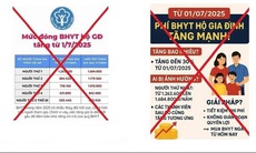 BHXH Việt Nam cảnh báo thông tin tăng mức đóng BHYT từ ngày 1/7/2025 là chưa chính xác