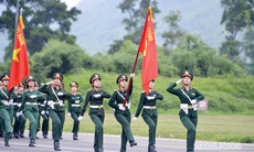 Hơn 7.400 cán bộ, chiến sĩ, dân quân tự vệ lần đầu hợp luyện cho lễ diễu binh, diễu hành dịp Quốc khánh