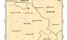 Kon Tum lại động đất mạnh 3.7 độ