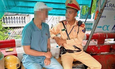 Kịp thời khuyên nhủ nam thanh niên bỏ ý định dại dột trên cầu Chương Dương