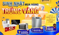 S.Home mừng sinh nhật 7 tuổi với ưu đãi lớn toàn hệ thống