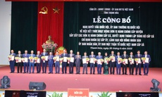 Thanh Hóa công bố 166 Bí thư xã, phường mới