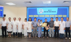 Bệnh nhi nhỏ tuổi nhất ghép gan tại Bệnh viện Trung ương Huế hồi sinh kỳ diệu