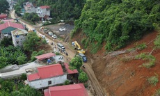 Bắc Kạn: Cận cảnh điểm sạt lở ở Ba Bể tiềm ẩn nguy hiểm, đe dọa tính mạng người dân