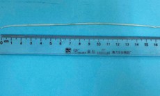 Tưởng chỉ là sưng tấy, bất ngờ bác sĩ rút được giun rồng dài gần 20 cm từ vết thương