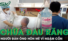 Chữa đau răng bằng cồn, người đàn ông rơi vào trạng thái hôn mê sâu