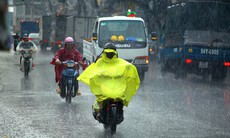 Nhiều khu vực mưa lớn vào chiều tối nay