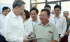 Tổng Bí thư Tô Lâm kiểm tra hoạt động của chính quyền địa phương hai cấp tại Hà Nội