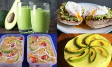 Các món ăn từ quả bơ giúp làm đẹp da, tóc khỏe