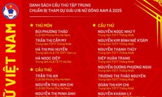 Đội tuyển U16 nữ Việt Nam tập trung chuẩn bị cho giải Đông Nam Á 2025