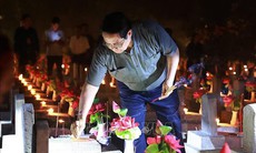 Thủ tướng Phạm Minh Chính dự Lễ thắp nến tri ân các Anh hùng liệt sĩ tại Nghĩa trang Trường Sơn