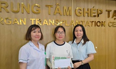 Người phụ nữ bị suy thận đón nhận niềm vui