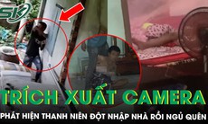 Hy hữu gã thanh niên đột nhập nhà dân, lục tung đồ rồi leo lên giường ngủ quên