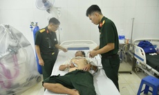 Quân y đảo Nam Yết cấp cứu ngư dân bị đột quỵ trên biển
